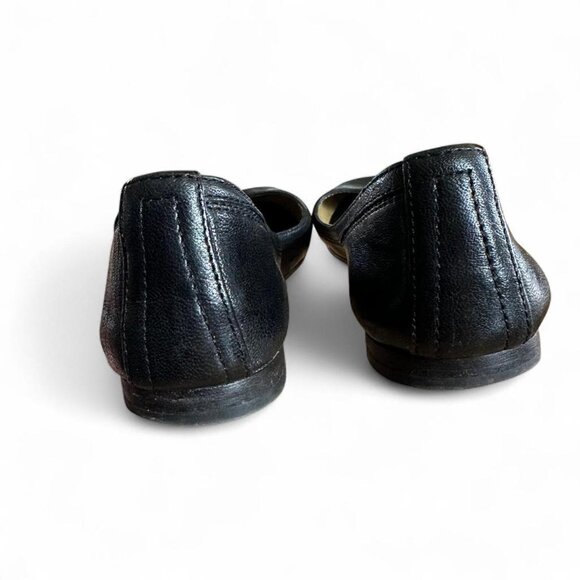 Frye Carson Ballet Flat - Black Size 8 - Picture 6 of 8